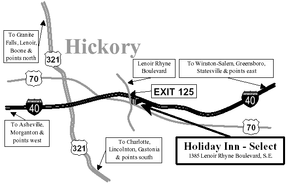 (ANNUAL MEETING LOCATION MAP)